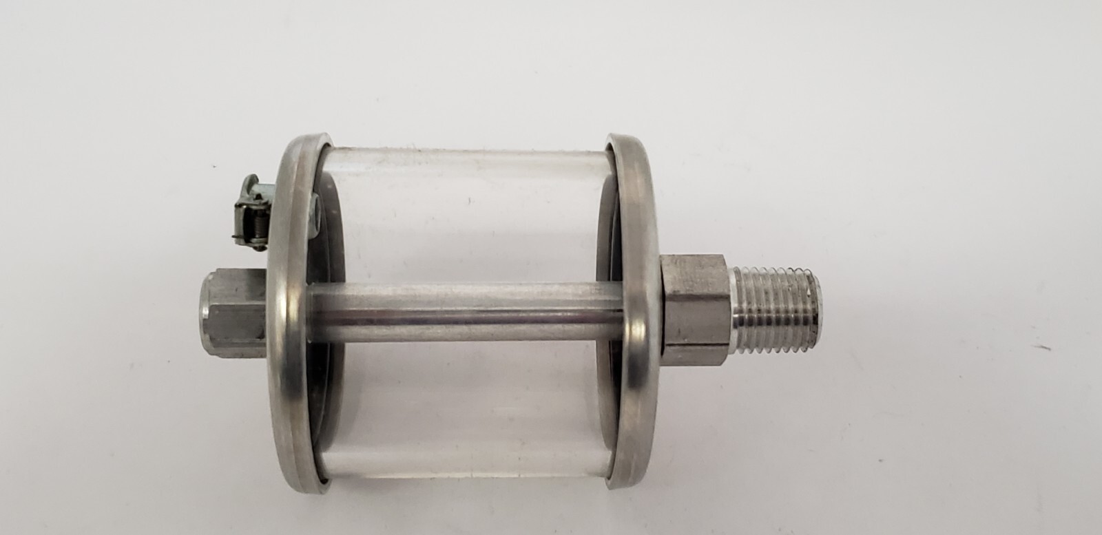 LUBE DEVICES R154-02 OILER, POLYMER BOWL, 1/4 NPTF OUTLET, 2″ DIA. x 3-3/4″, NIB