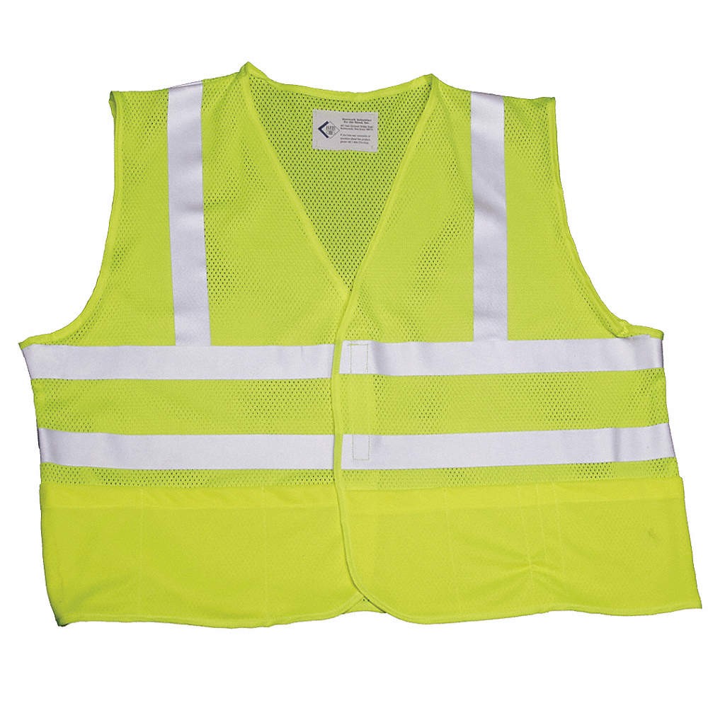 ABILITY ONE 8415-01-598-4870 Hi-Vis Vest,Fits Chest Size 46″ to 50″ 52RP87