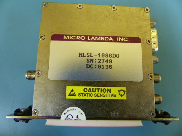 MICRO LAMBDA INC MLSL-1088DO Qty of 1 per Lot PMYTO BASED SYNTHESIZER