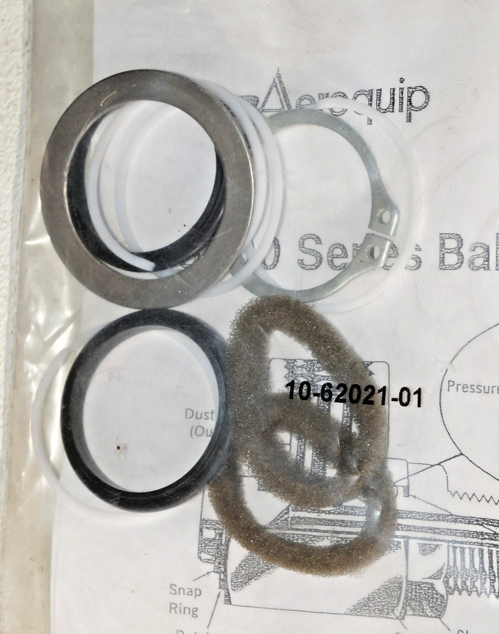 EATON AEROQUIP 10-62021-01, 5500 Series Swivel Joints Seals Kit – NEW