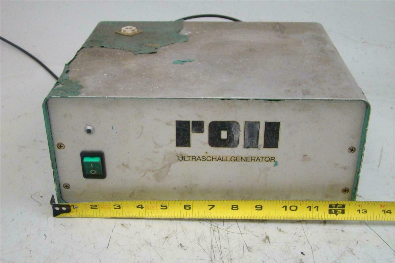 Karl Roll Ultraschall Generator TG 600P40, D-75417
