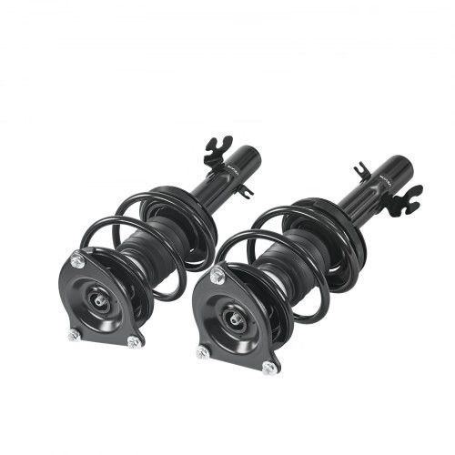 Front Shock Absorber Strut Assembly, 2Pcs Shock and Strut Assembly with Coil Spr