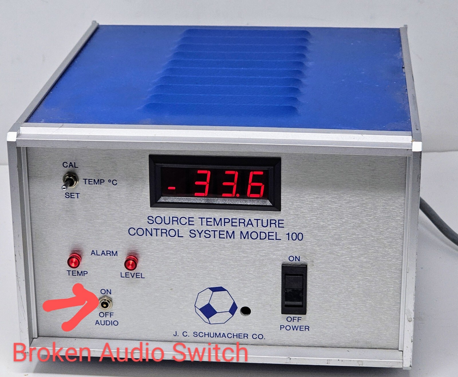 Schumacher Source Temperature Control System Module Model 100 TCU 100 1443-0100D