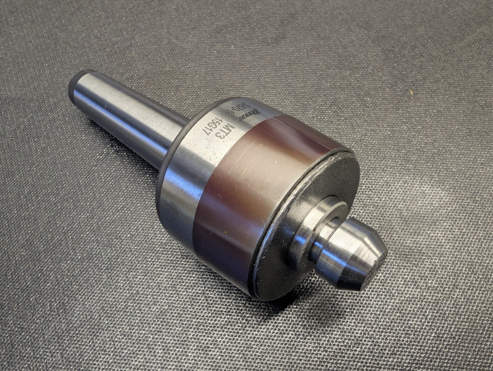 TMX 3-570-103 MT3 Live Center With 60-Deg Modified Blunt Insert