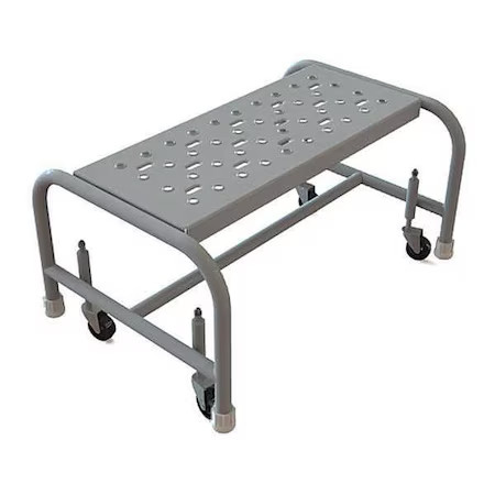 Tri-Arc Wlsr001246 Mobile Step Stand, Steel, Perforated, 24Inw