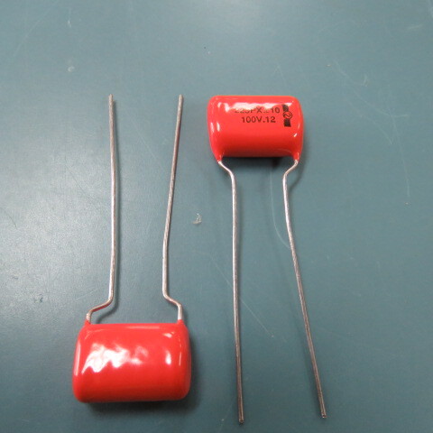 VISHAY/SPRAGUE 225P12491XD3 Qty of 10 per Lot CAP POLY .12UF 100V RAD