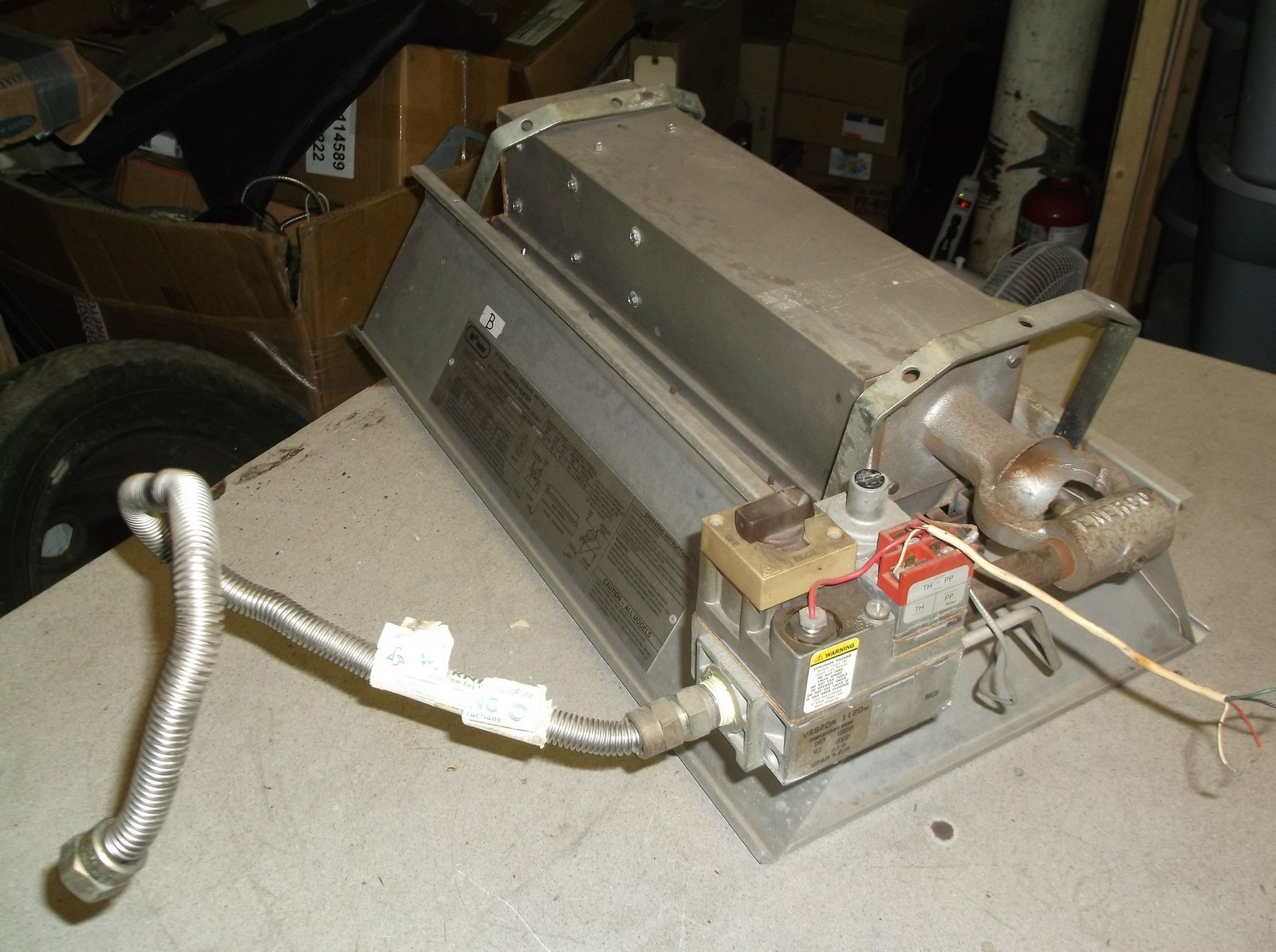 Mr Heater MH40LP Radiant Shop Garage Heater Infrared, Broken Elements