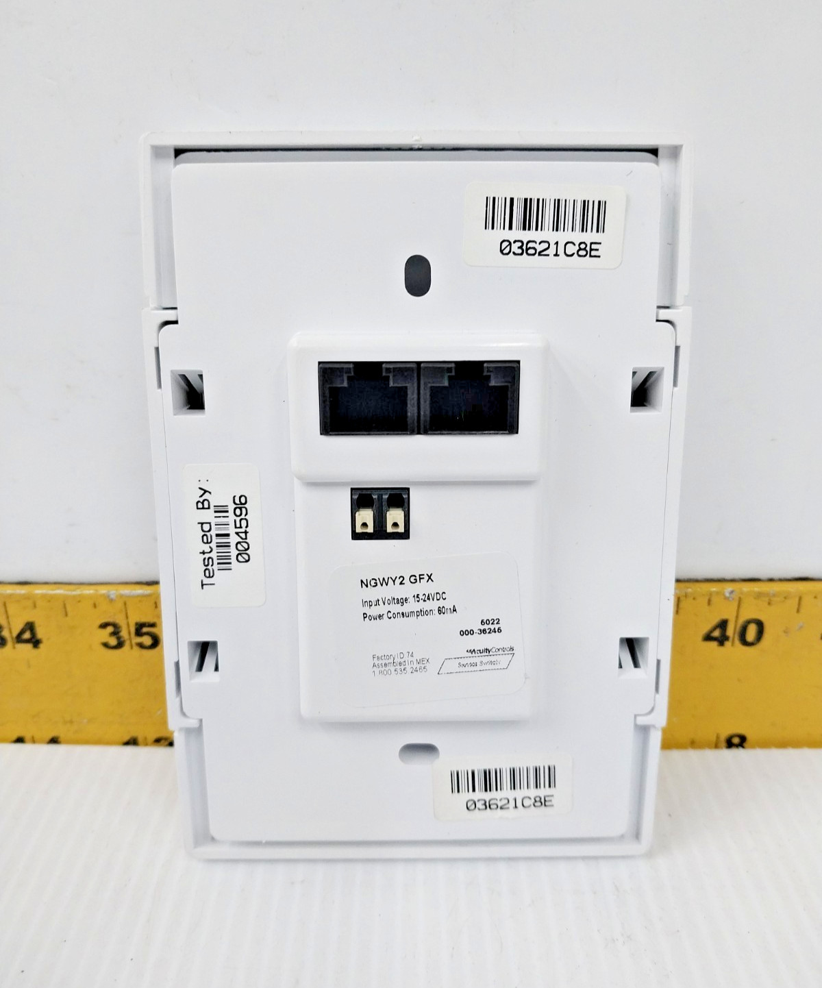 New Acuity Controls Gateway Graphic Touchscreen 15-24 VDC Input NGWY2 GFX