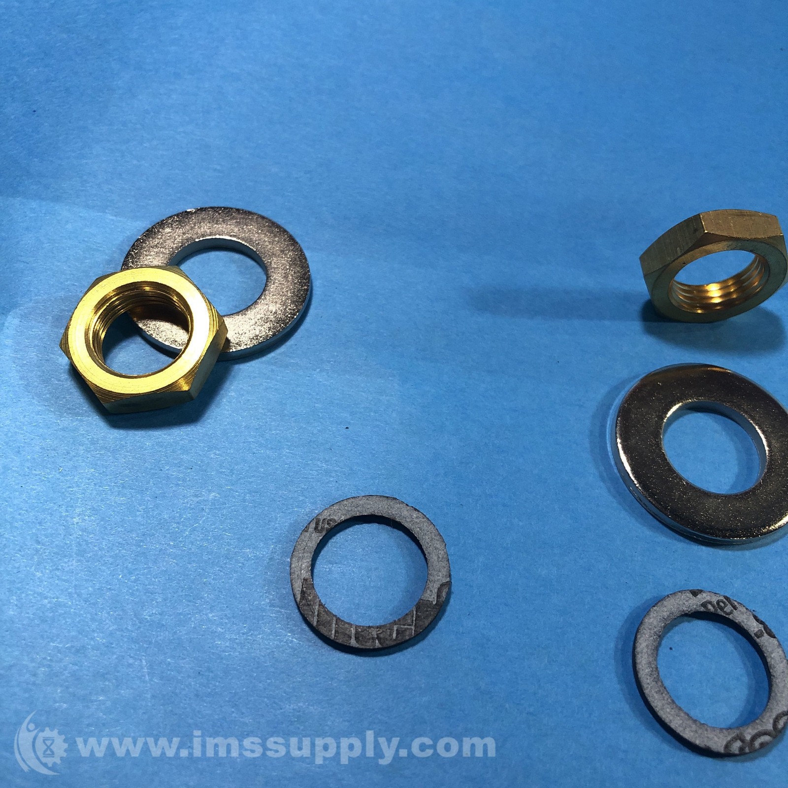 Pack of 2 Hardware Kit, Gasket Seal, Washer, Nut FNOB