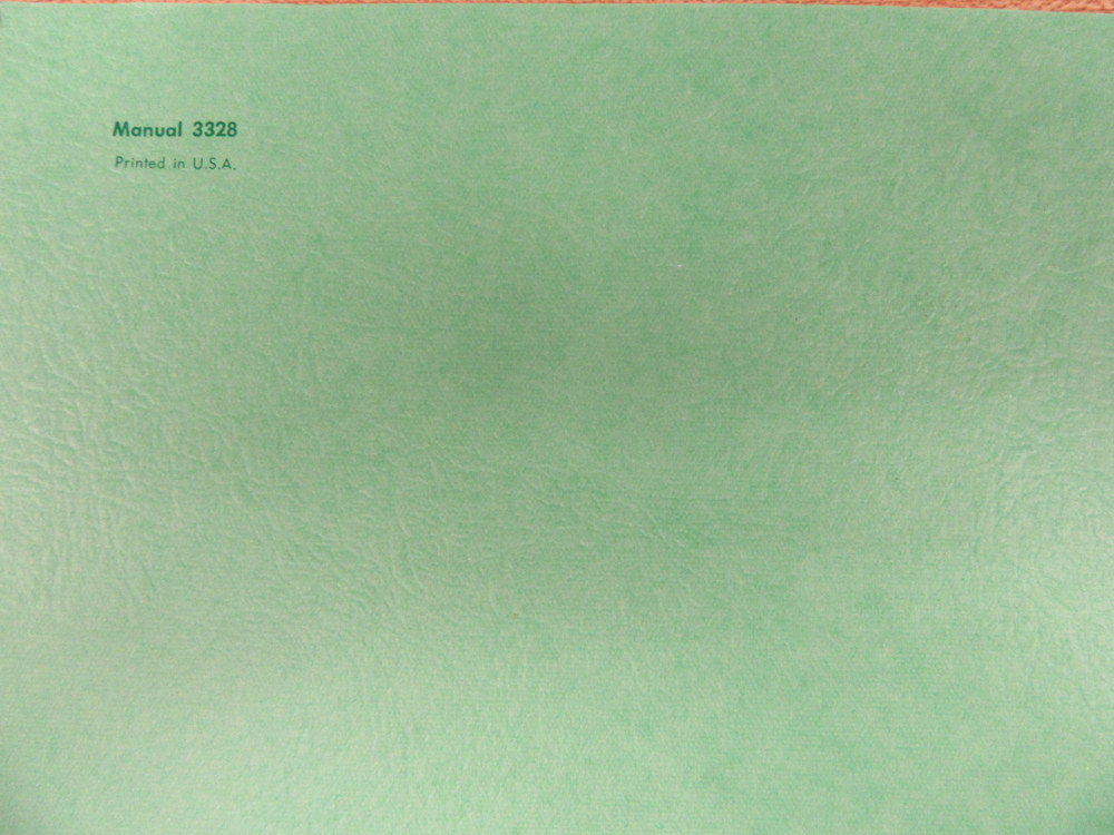 University Laboratories 3328 Manual
