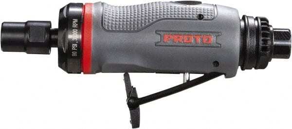 Proto J325AGS Air Die Grinder: 1/4” Collet 0.3 hp, 2.7 CFM, Rear Exhaust