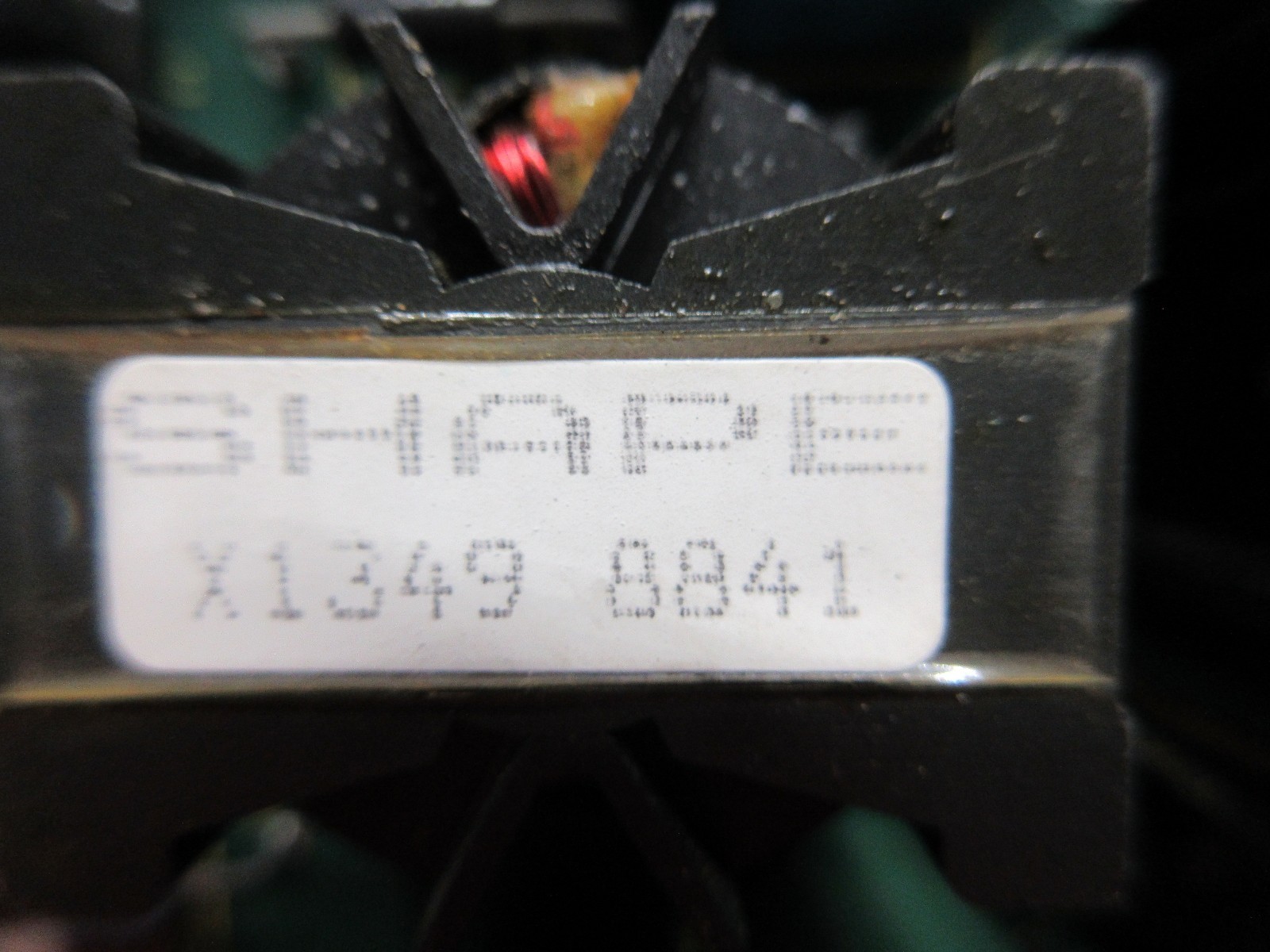 SHAPE INPUT UNIT AC X1349 8841 20428-A CNC X13498841