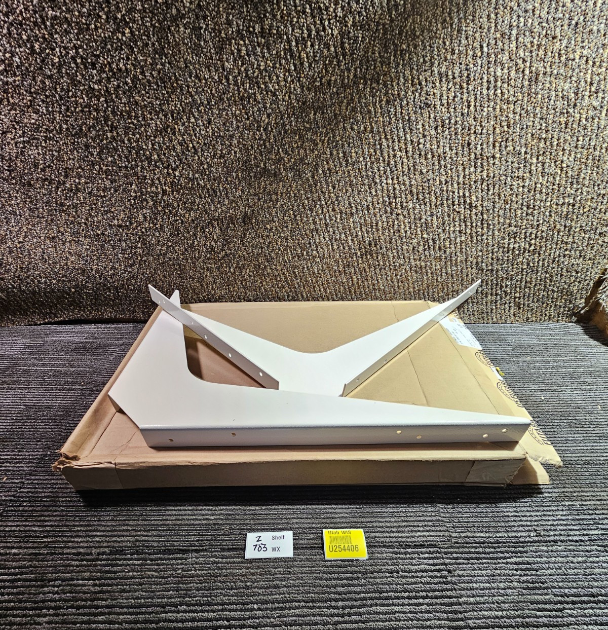 (QTY 1 PAIR) Heavy Duty Workstation-Countertop Bracket 18″ x 24″ 1000lb Load Cap