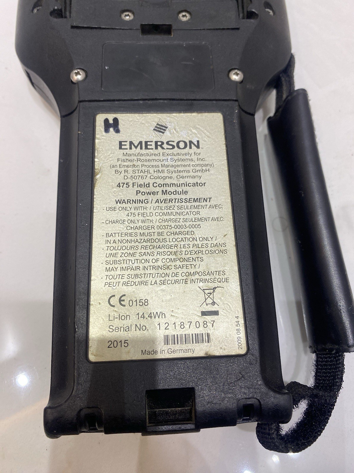 EMERSON ROSEMOUNT 475 HART FIELD COMMUNICATOR