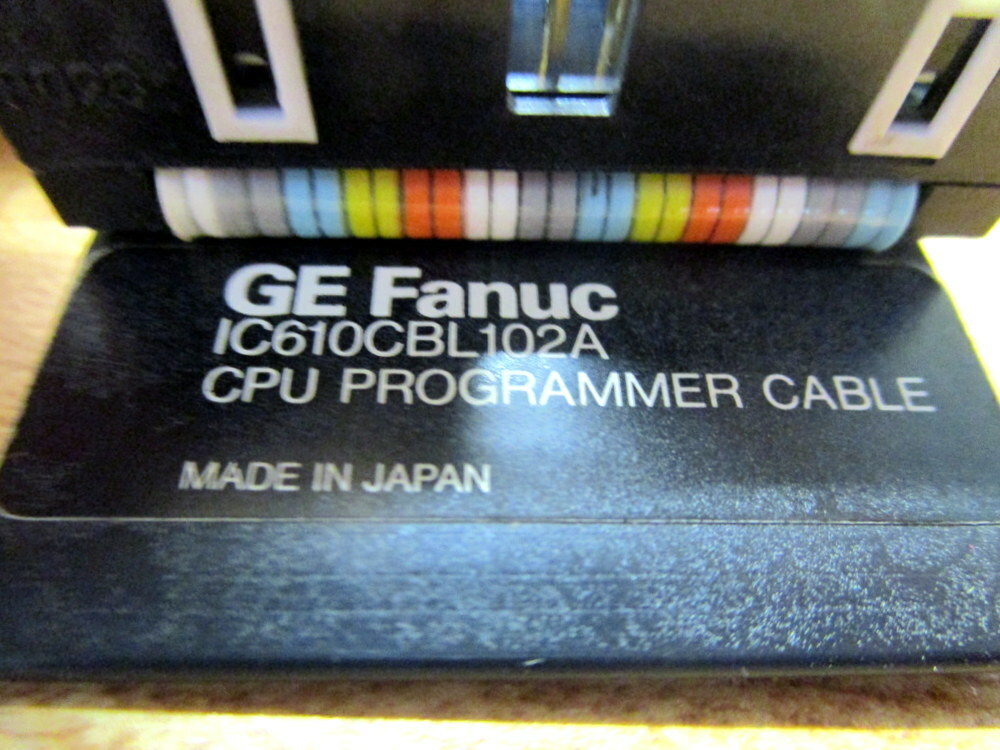 Fanuc IC610CBL102A CPU Programmer Cable