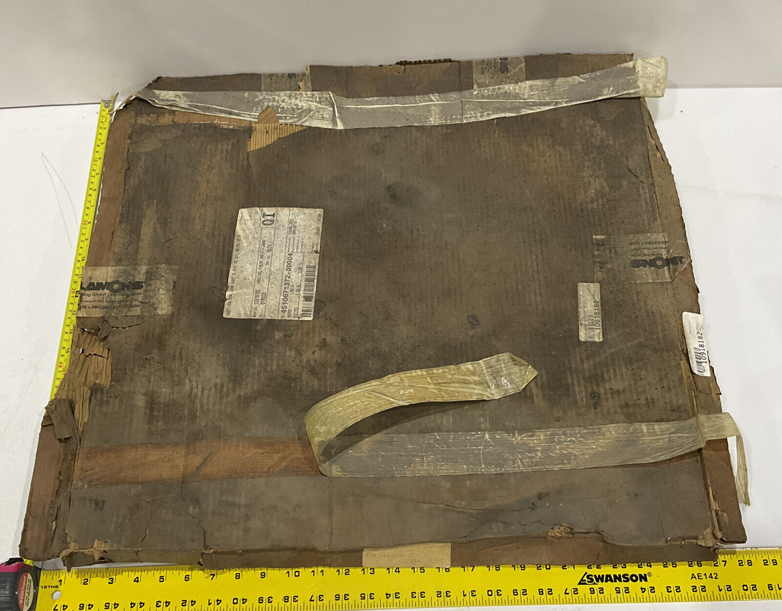 LAMONS GASKET CO R-74 347 OVAL RING 900 PSI 29 IN. GASKET