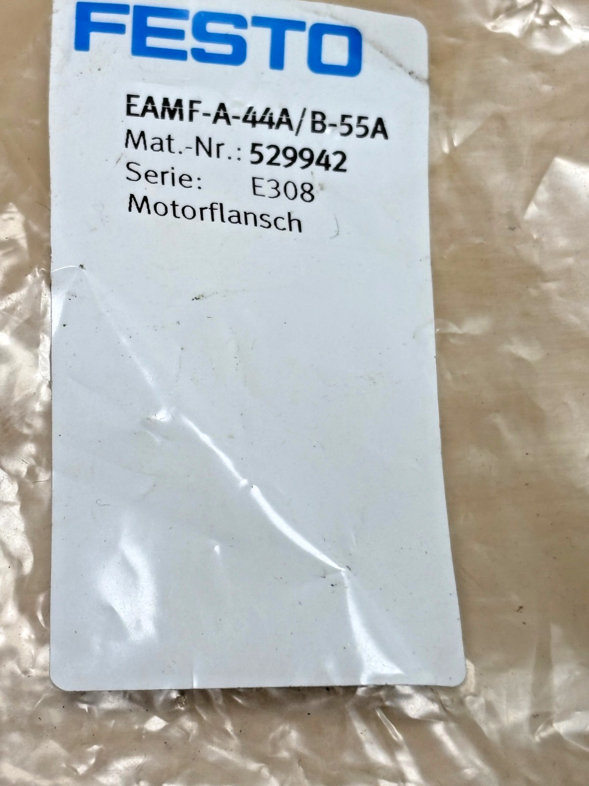 Festo EAMF-A-44A/B-55A Motor Flange, 529942