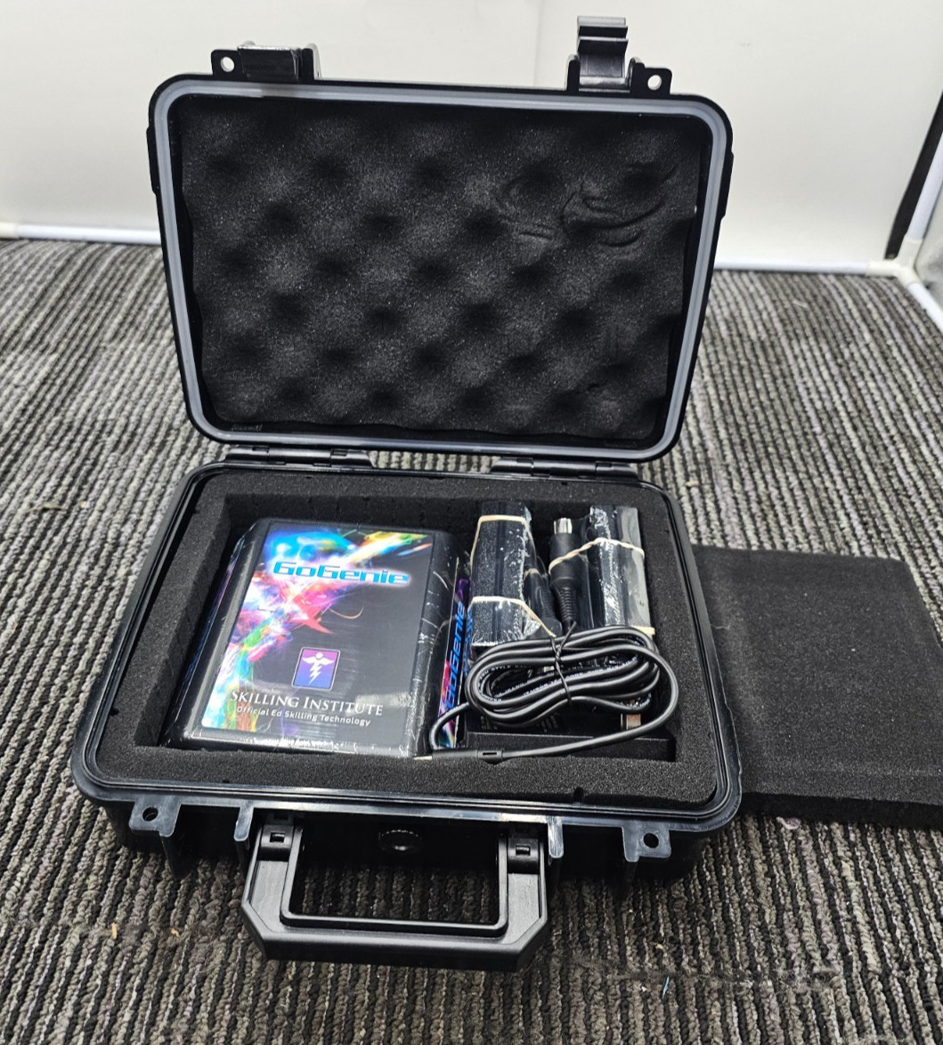 GoGenie Energy Device Ed Skilling Institute Black Hard Protective Carrying Case