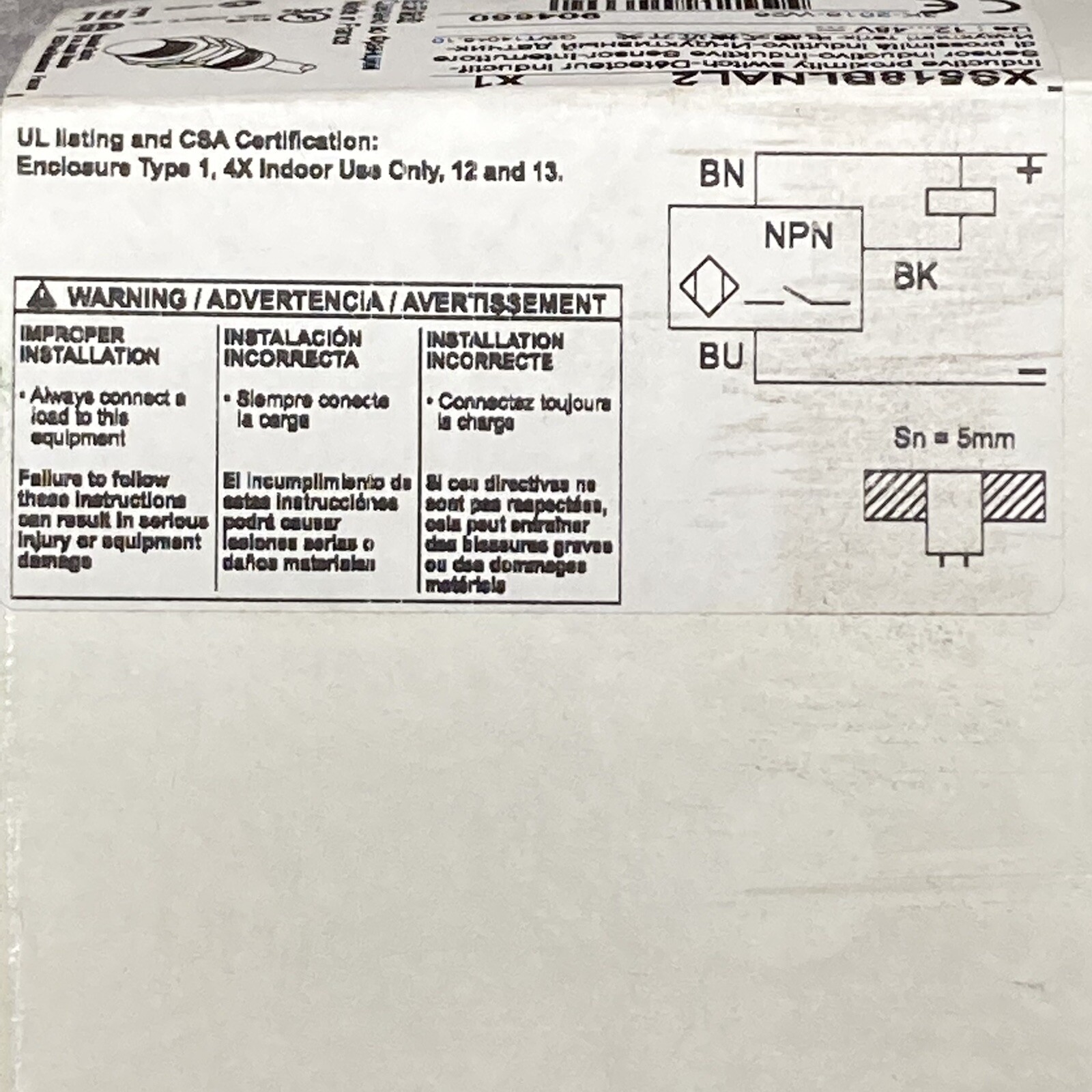 Schneider – Telemacanique XS518BLNAL2