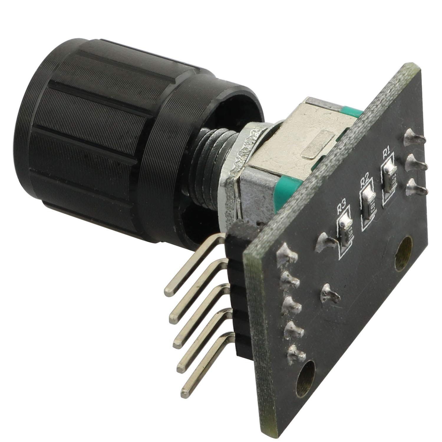 RLECS 2pcs Encoder Module Brick Sensor clickable Switch 360 Degree Rotary KY-…