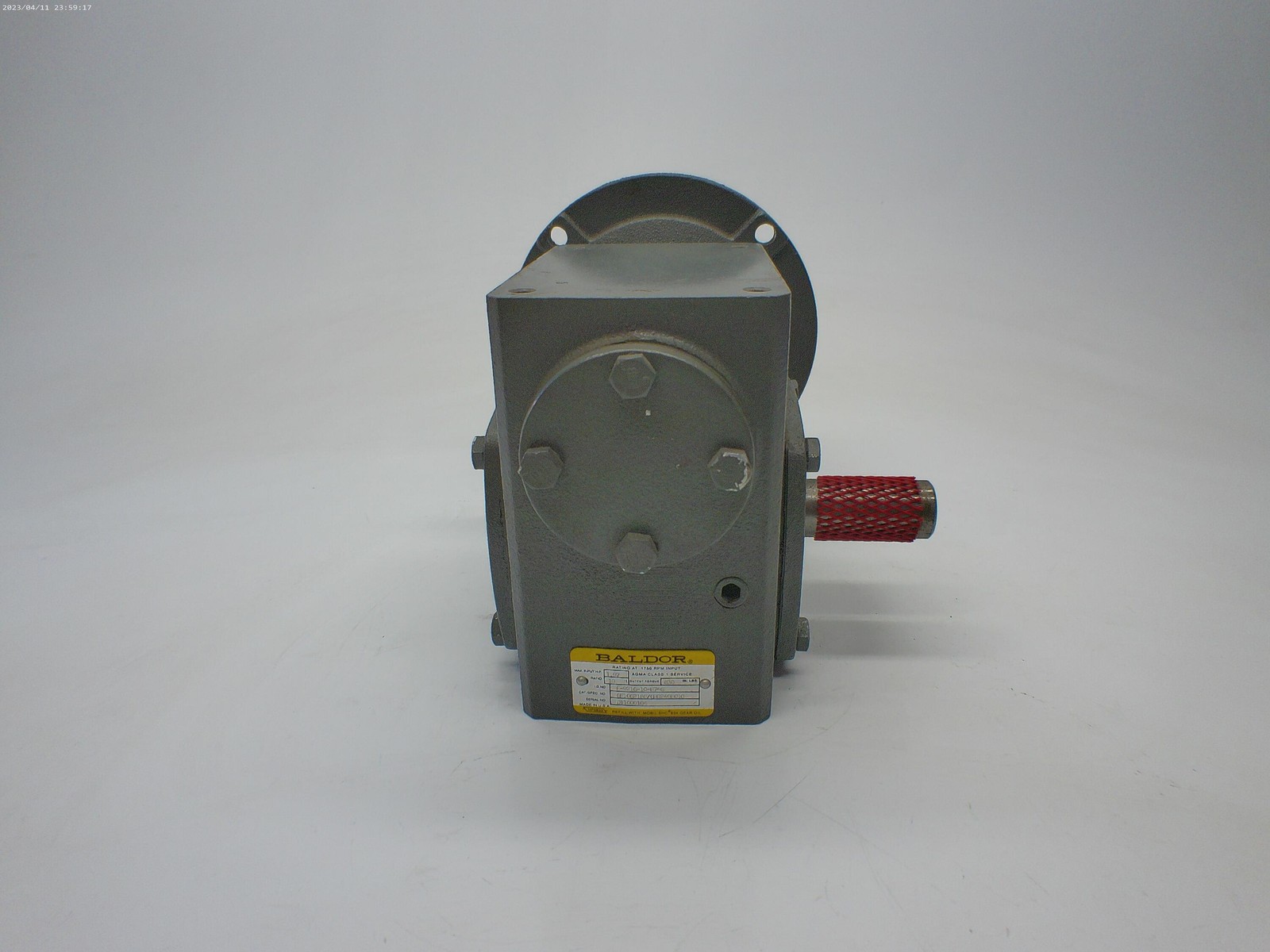 BALDOR F-821G-10-B7-G GEAR REDUCER NSNP