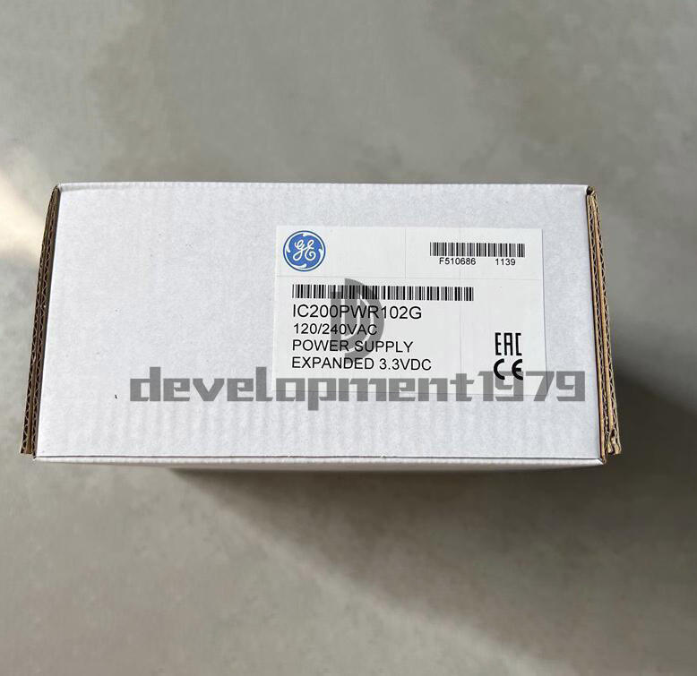 ONE NEW GE FANUC IC200PWR102 120/240VAC POWER SUPPLY EXPANDED 3.3VDC