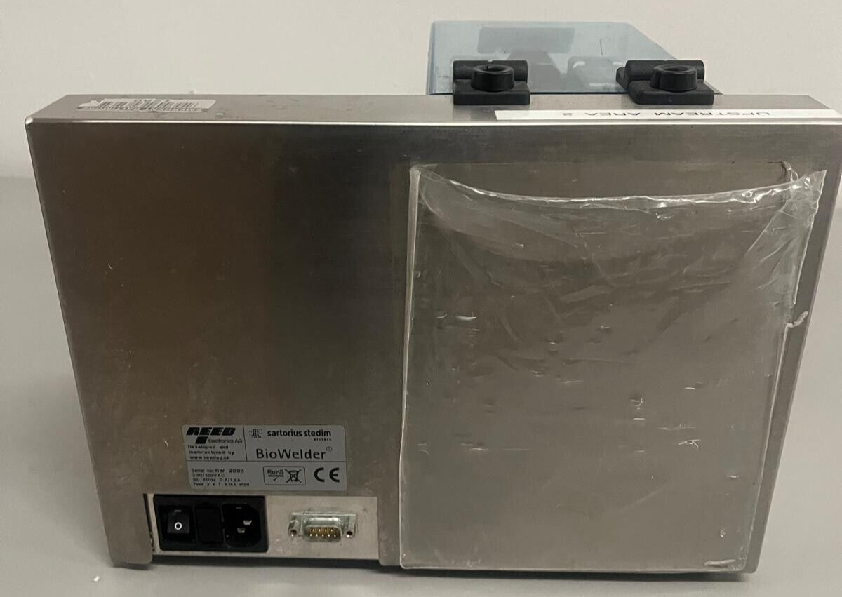 Sartorius Stedim BioWelder REED Welder Sterile Tube Thermal Plastic Sealer