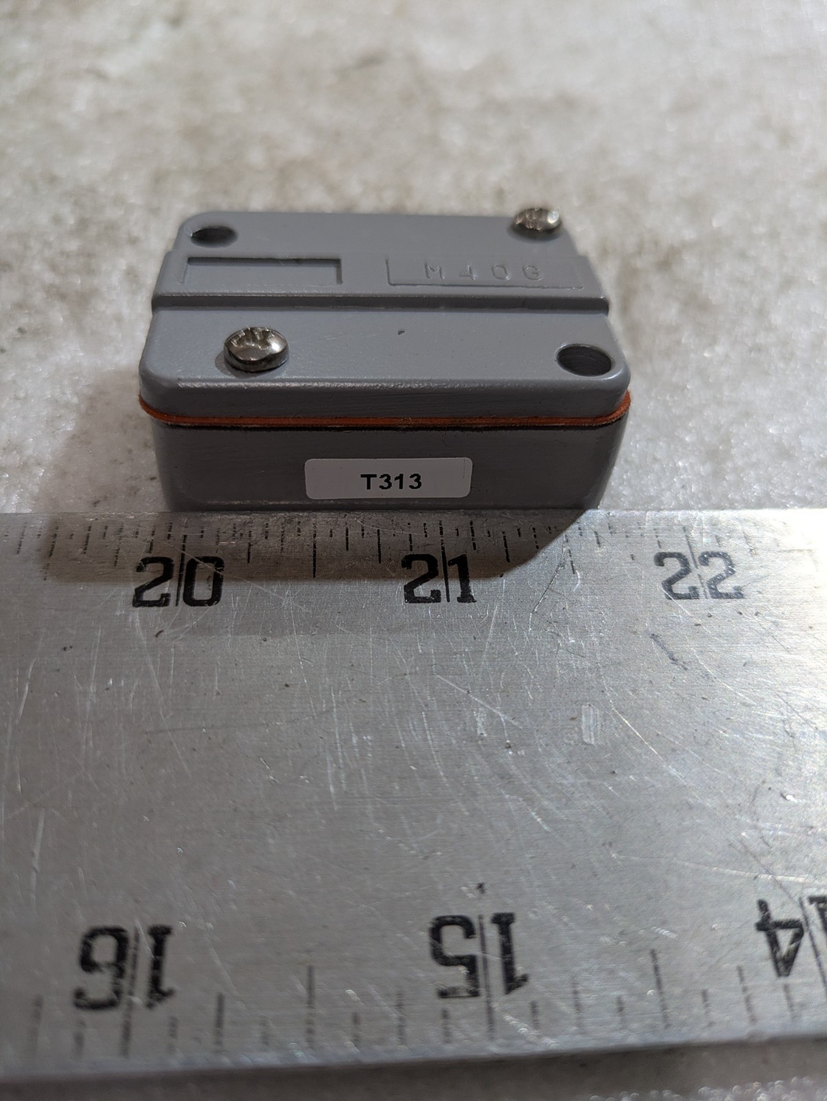 FOX BORO C0135YW PENEUMATIC RELAY T313