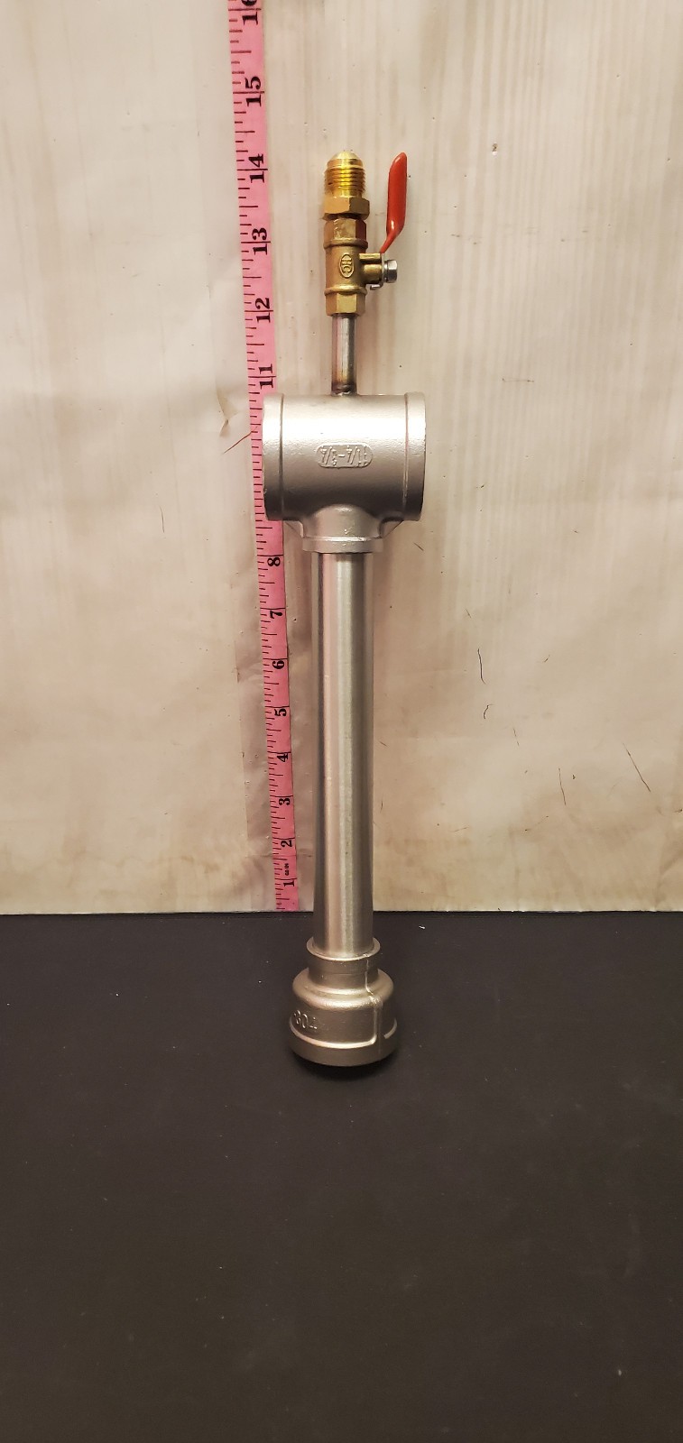 1-1/4 X 3/4 Propane Gas Forge Furnace Burner, High Pressure Cast-Iron Burner Hea