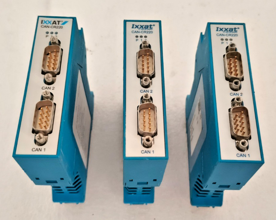 IXXAT CAN-CR220 CAN Repeater HMS INDUSTRIAL Rugged V 1.3 USED