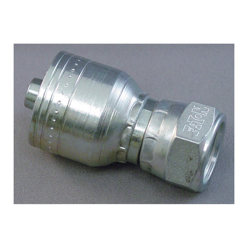 AEROQUIP 1A4BF4 Crimp Fitting,1/4″ I.D.,1/4″,F,BSPP 16P777