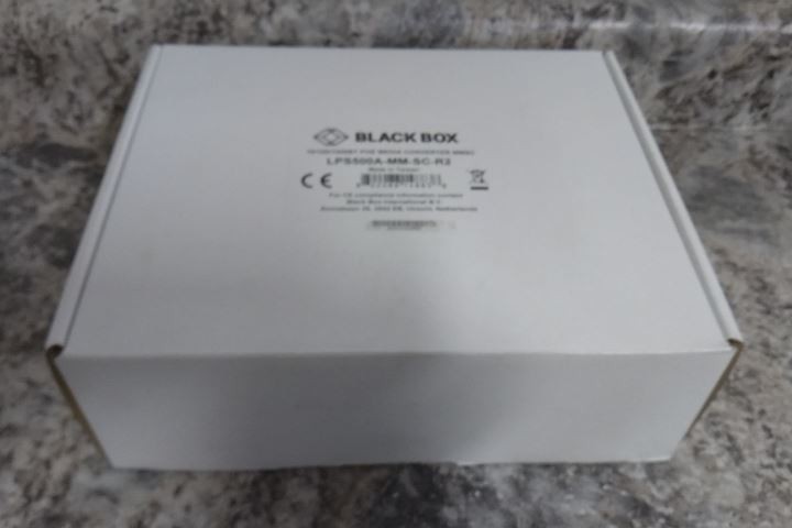 Black Box LPS500A-MM-SC-R2 10/100/1000 BASE-T PoE PSE to 1000BASE-X Converter