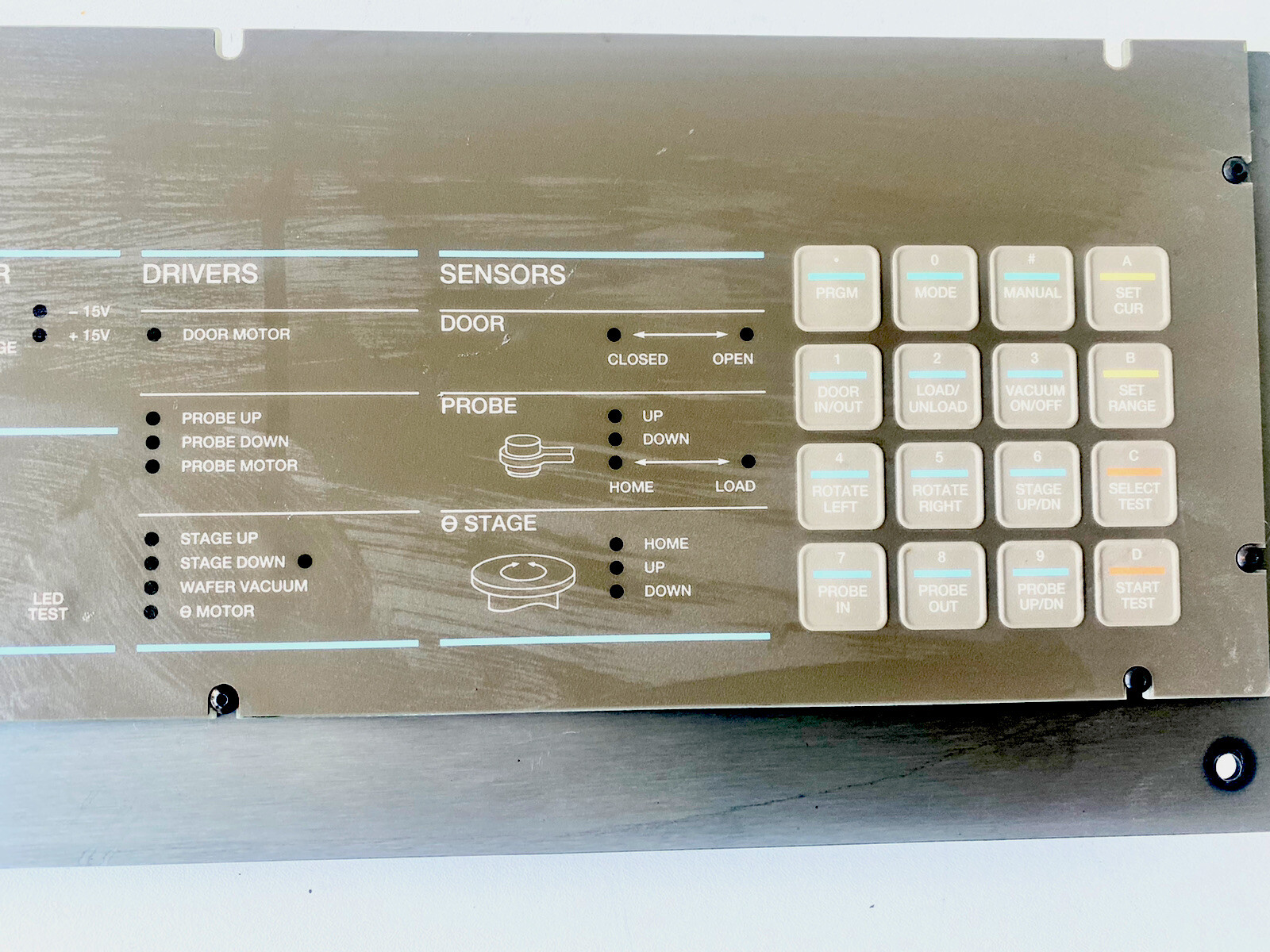 PROMETRIX 54-0097 PCB, DIGITAL DRIVER WITH PANEL; 36-0080 REV C, 28-0053