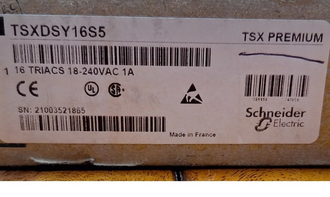 Brand New TSXDSY16S5 Modicon Premium Output Module 16Q Triacs 18-240 VAC 1A