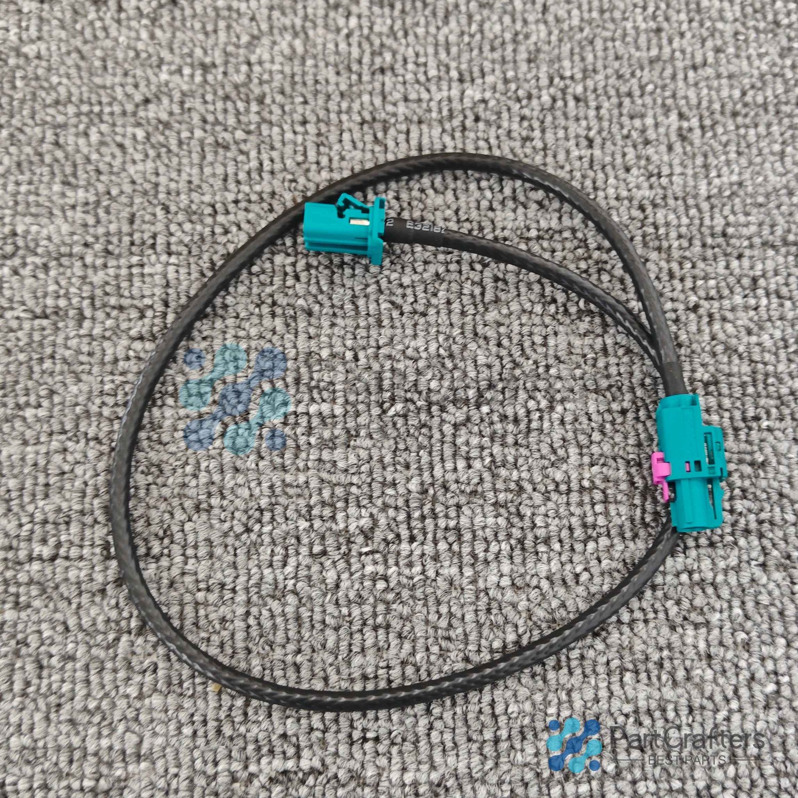 9-2302454-9 For 0.5m MATEnet to H-MTD Ethernet Cable Harness 1000Mbit Rate