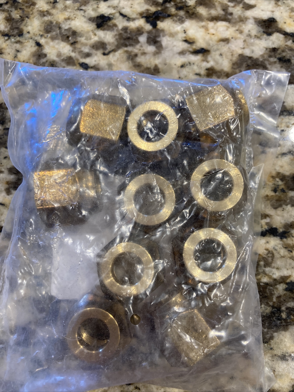 LOT OF 10 PROPLUS Model#40-6 Brass Flare Nut 3/8”🔥Sealed