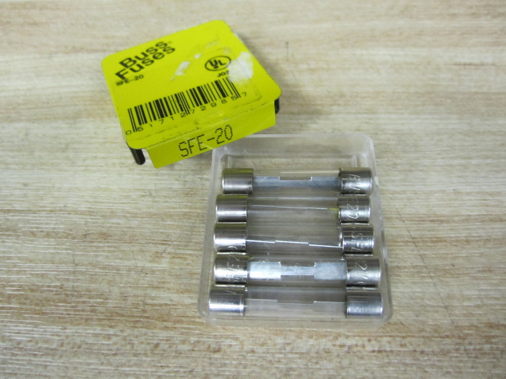 Buss SFE-20 Bussmann Automotive Fuse Ref 1CP29 Metal Strip (Pack of 10)