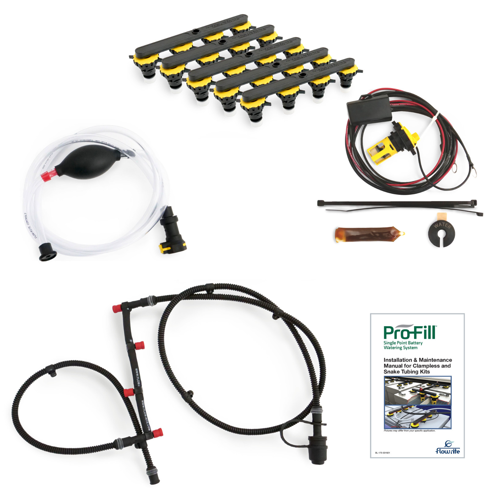Flow-Rite BG-C48V-11-EA-WS-EB Kit for Aftermarket Golf Cars