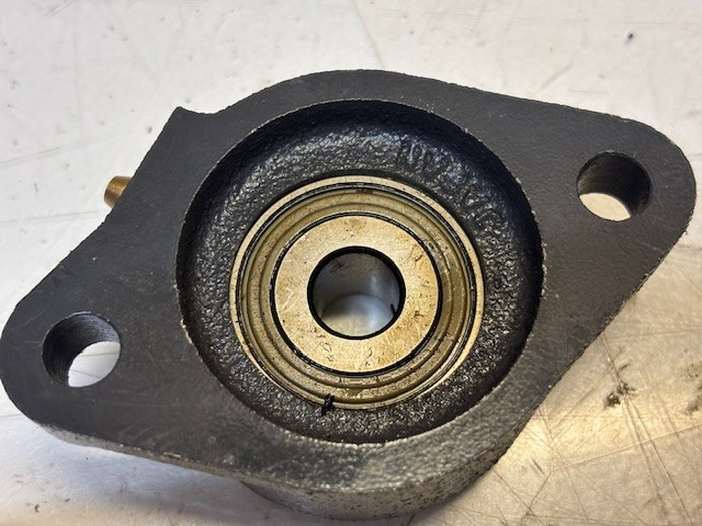 2 Quantity NTN 3″ 2 Bolt Flange Bearing with 1/2″Insert | FLU201V | (2 Quantity)
