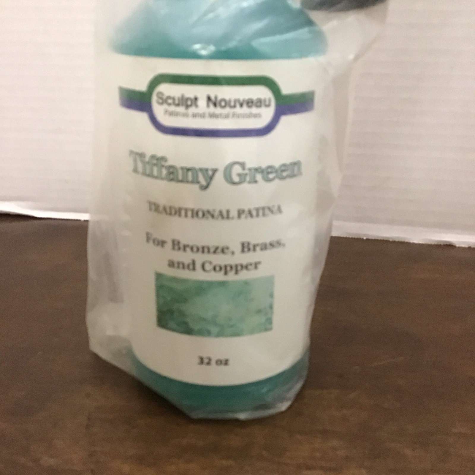 Sculpt Nouveau Traditional Patina Tiffany Green 32 Oz. For Bronze Brass Copper