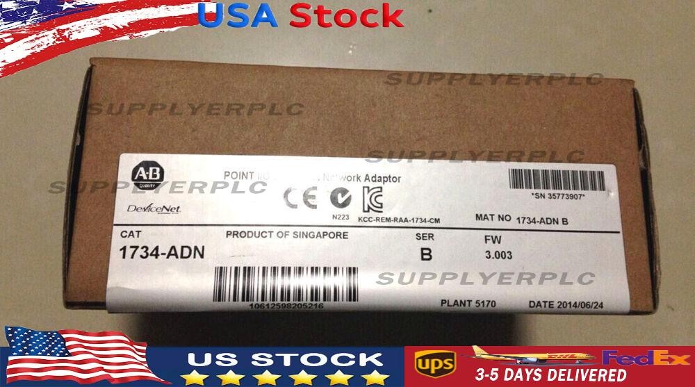 1PC NEW Allen-Bradley 1734-ADN POINT I/O DeviceNet Network Adaptor