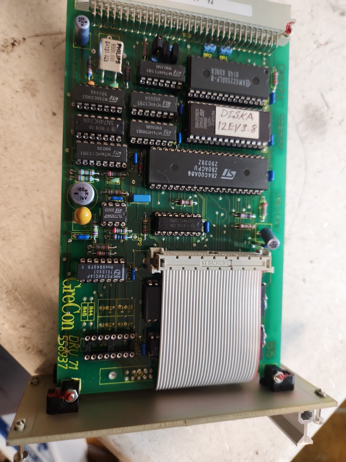 GRECON MP 71 Module Card DKU-71 558937 581640 Siemens pc612 B1200-C963