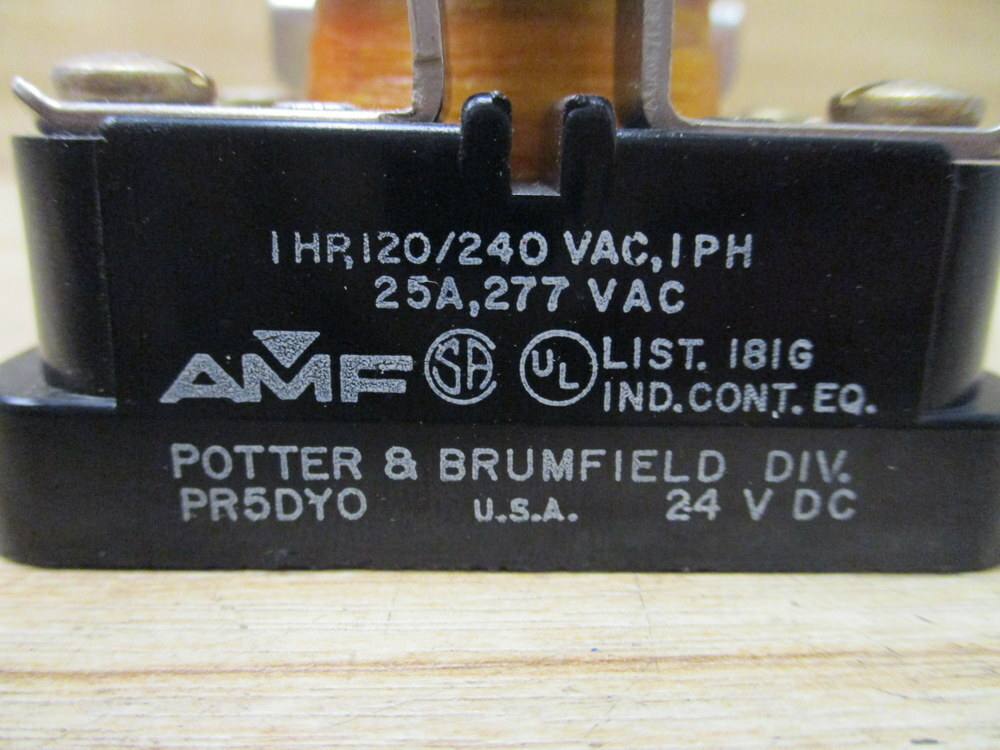 AMF Potter & Brumfield PR5DY0 Relay Assembly PR5DYO