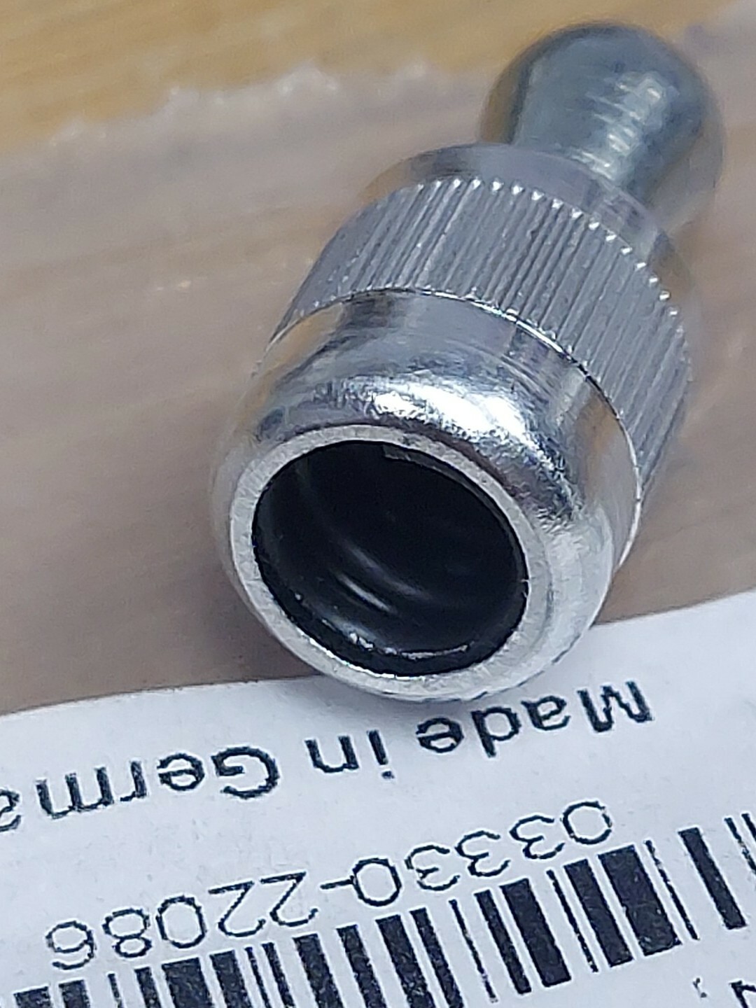 KIPP Lateral Spring Plunger Steel Pin D=12 D1=8, F=100N (YE157)