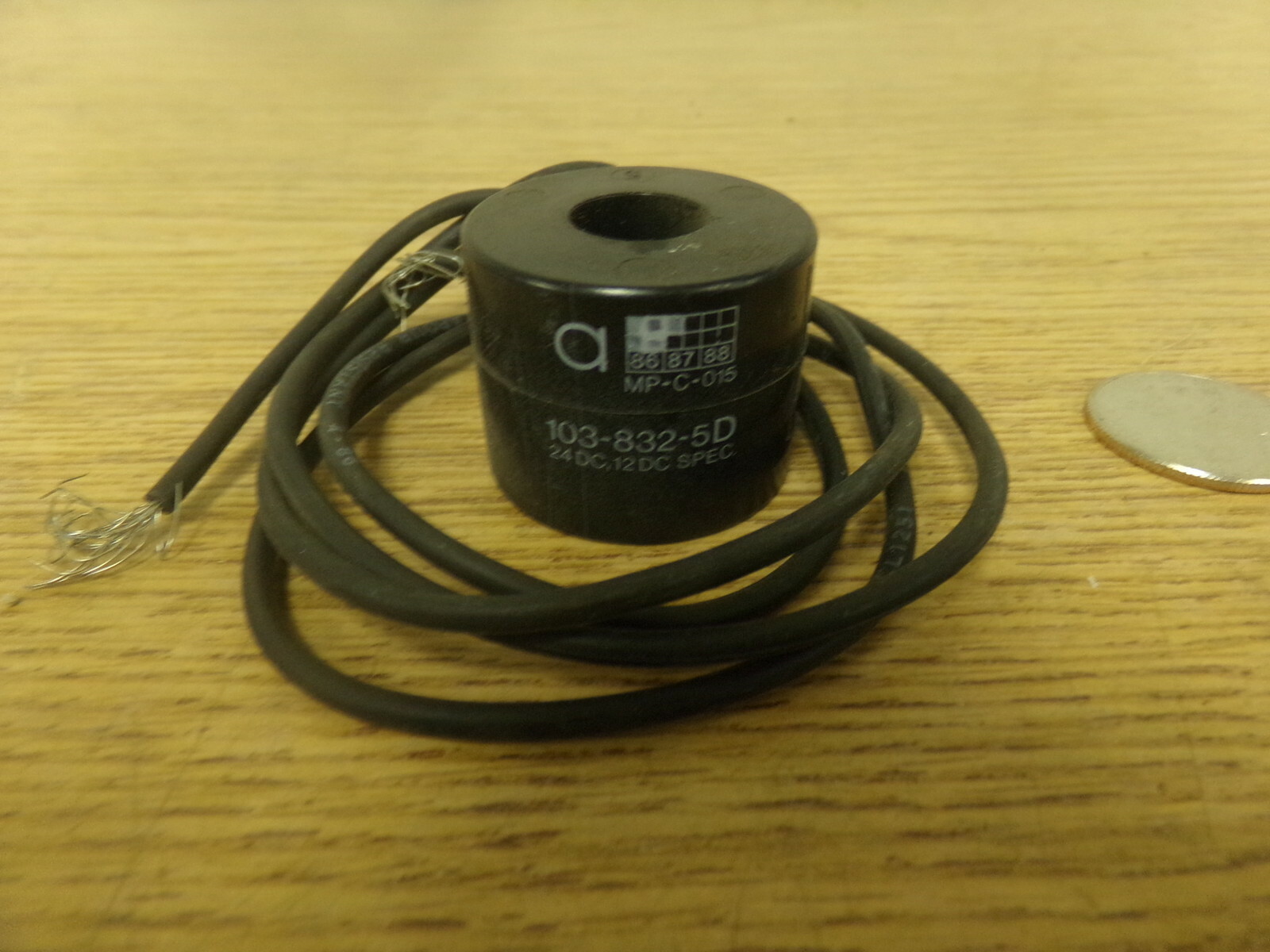 a MP-C-015 103-832-5D 24 DC 12DC Spec Coil *FREE SHIPPING*