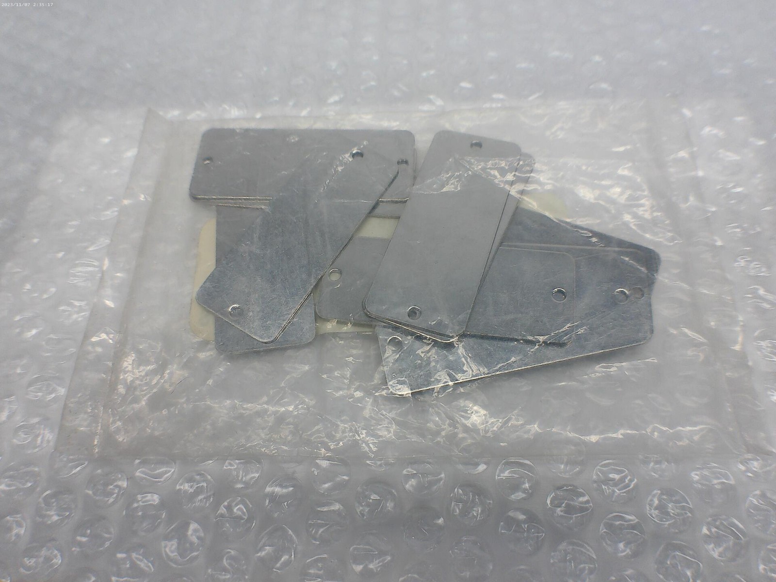 INDUSTRIAL SPARE 3575S BLANK TAGS LOT OF 10 NSNP