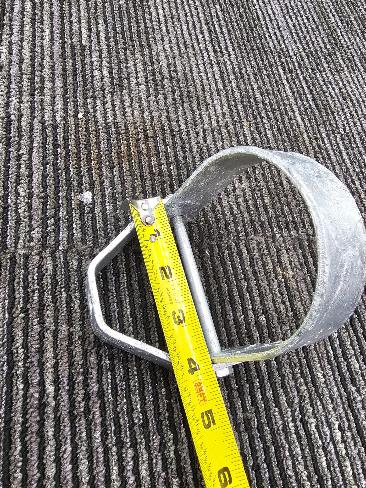 (QTY 3) E11 Carbon Steel Clevis Hangers 4 Inches x 5-1/2 Inches