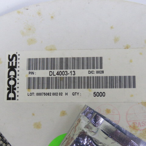 DIODES DL4003 Qty of 1000 per Lot 200V 1A DL4003