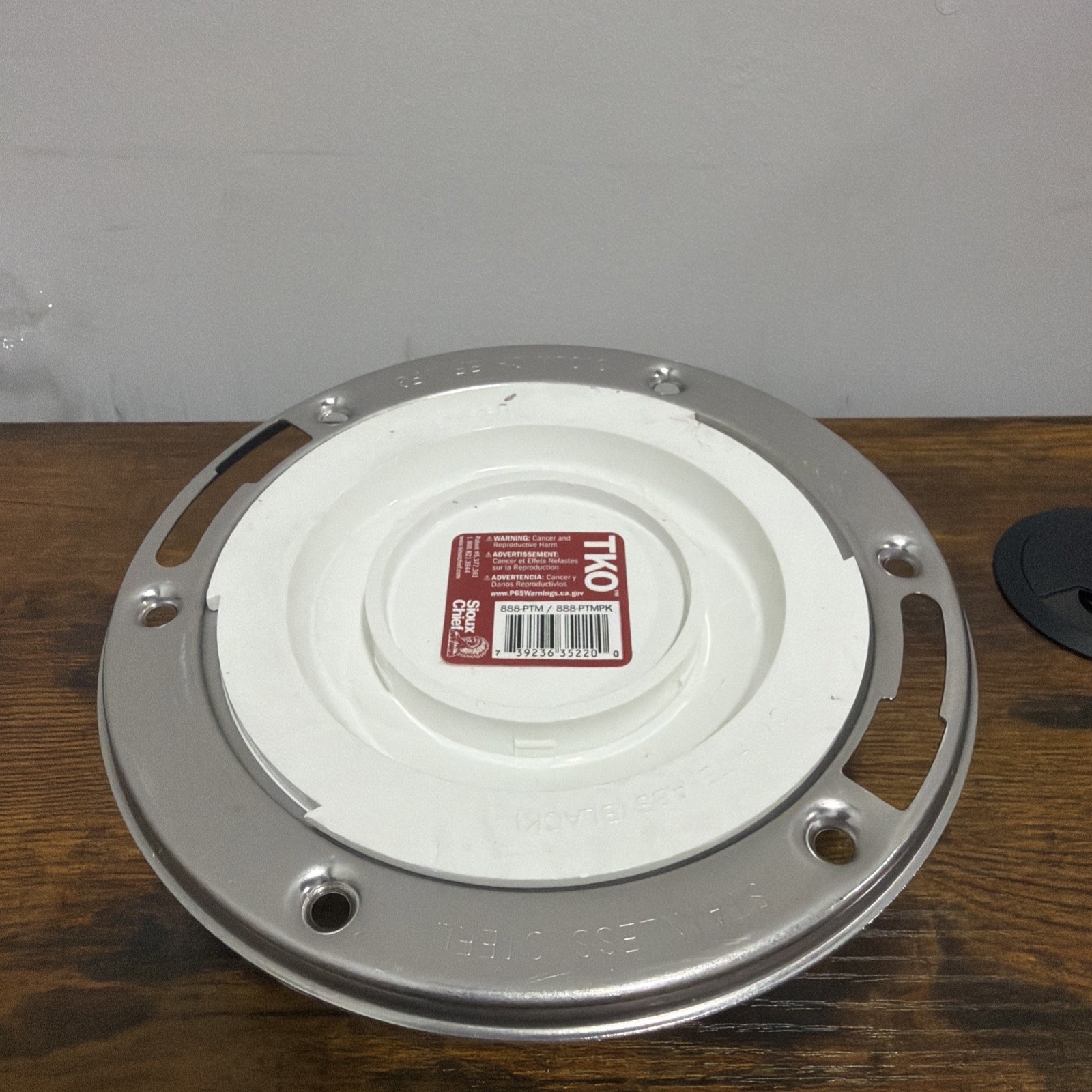 Sioux Chief 888 Ptm Tko Pvc Closet Flange 3 Inch Stainless Steel Ring