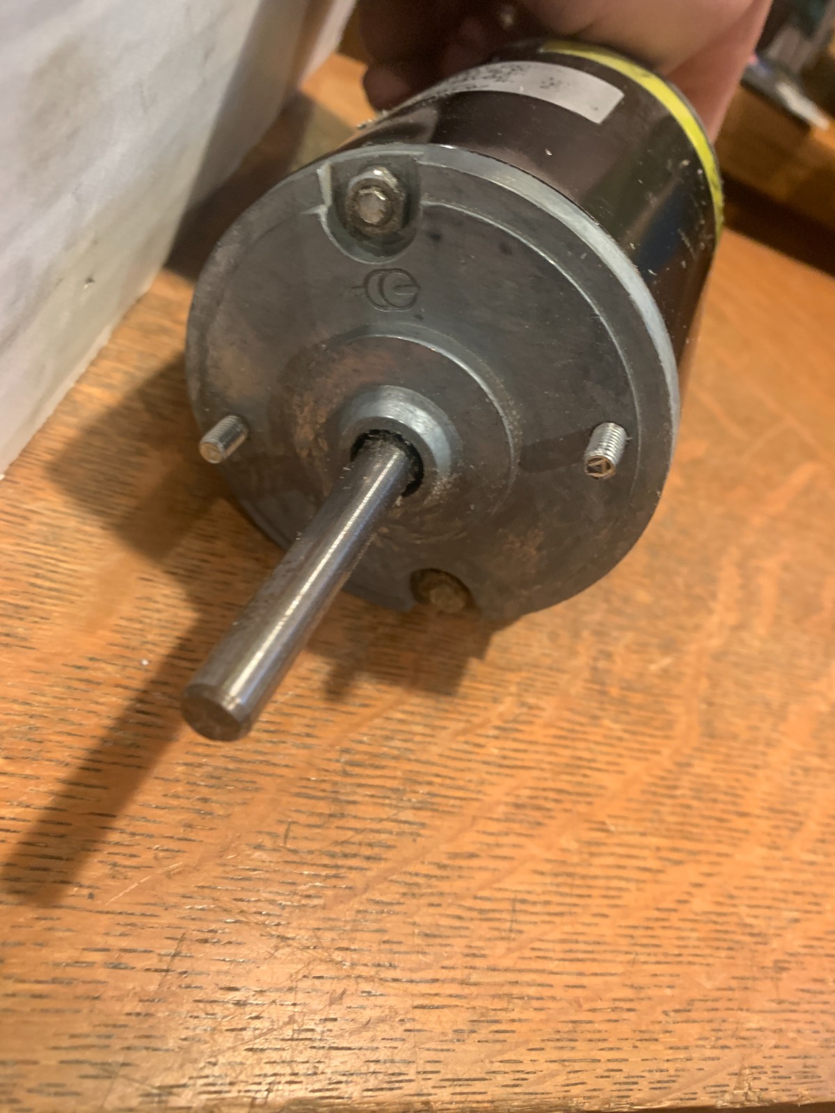 RED DOT Double Shaft 24V Motor P/N : 73R4204 ( RD-5-3757-24P ) : NEW Old Stock